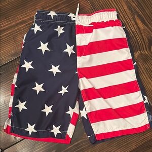 Place Sport Star and Stripe Swim Shorts
